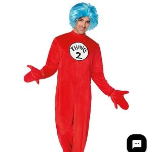 Adult Large Thing 1/2 Costume